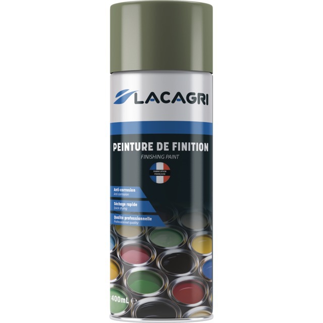Peinture de Finition Vert Tecnoma Aerosol 400ML Lacagri référence fournisseur 238604